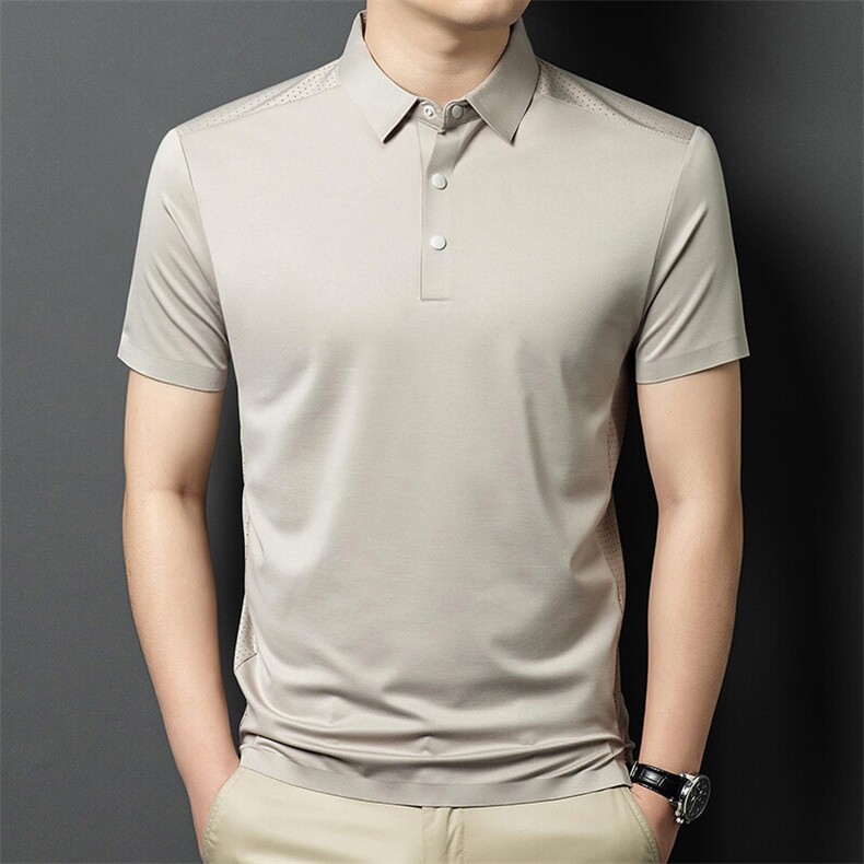 R-GJB95311夏季男士新款短袖T恤青年修身体恤休闲POLO衫，男装Polo衫，电商B360
