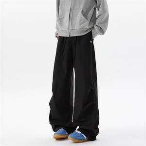 8XL-M春夏美式工装裤子大码冲锋裤休闲直筒褶皱伞兵裤KZ1950/P48图片