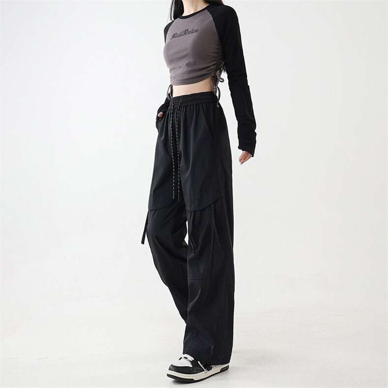现货904-2-XKZ875-P50新款2025女休闲裤直筒设计感冲锋裤登山裤子,男装休闲裤,星座904-2