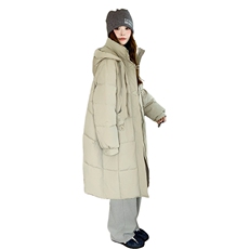 2楼002-2665-P235K328档口现货休闲气质百搭加厚保暖羽绒服，女装羽绒服，千寻