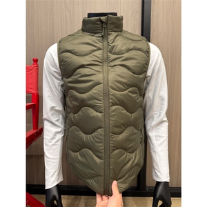 高品 轻量化轻薄土司服科技棉立领背心马甲棉衣棉服男女A1093-P78图片