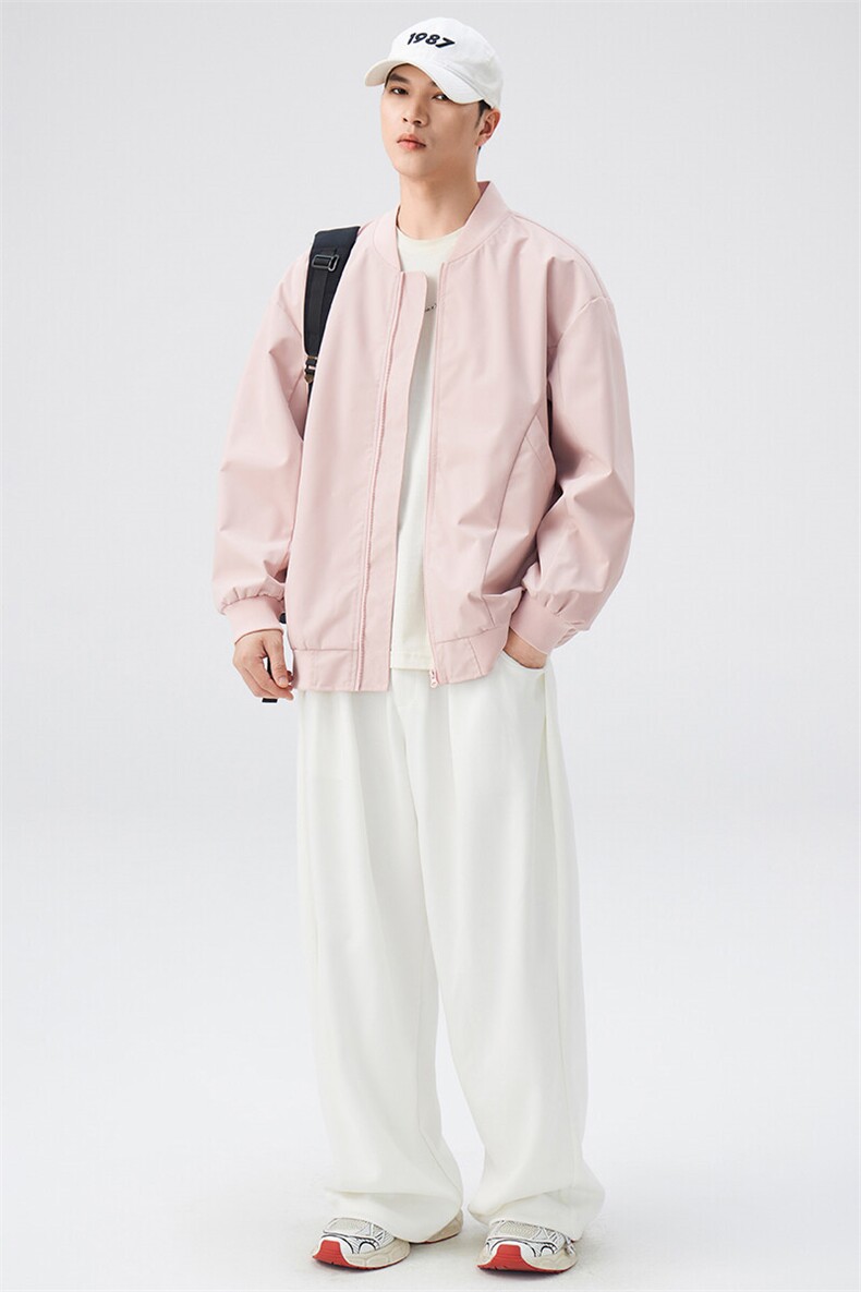 秋季外景飞行员夹克男宽松棒球服DSA157B-JK7860-P58,男装夹克,电商A157B