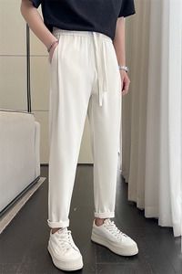 轻熟风~M~5XL~速哲同款2025夏季冰丝垂感弹力休闲裤 X17/P50图片