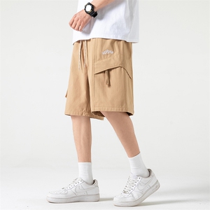 短裤男款夏季薄款男休闲裤子男宽松五分男生卫裤DK02308-P55图片