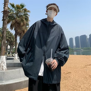 防晒衣男夏季薄款日系户外轻薄透气青少年外套美式MY118P38图片