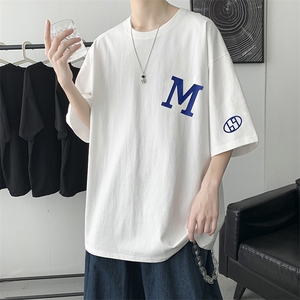 高品质~220G###夏季新款短袖T恤港风大码T108-P25控39图片