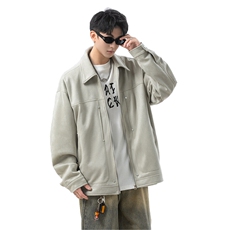 麂皮绒夹克工装外套男cp130-特p75，男装夹克，电商B371