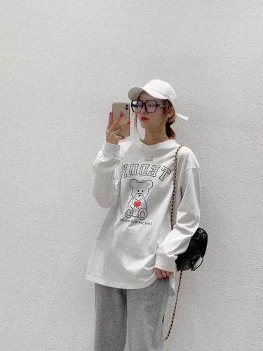 韩味小熊T怎么搭都好看，女装，zge