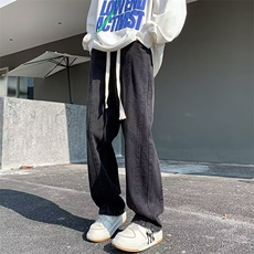 牛仔裤男秋冬新款复古潮牌美式做旧直筒裤子K7019-P45，男装牛仔裤，星座1109-3