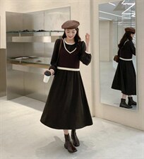 韩系连衣裙，女装连衣裙，E莎