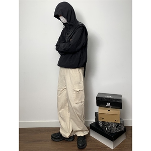 B221 美式ins街头hiphop宽松工装休闲裤子 LK23122-P65 控88图片
