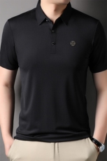 LM6399男士2023年夏季新款百搭T恤男短袖商务休闲体恤男P50，男装T恤，电商B360