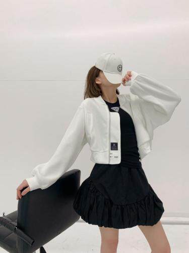 华夫格短外套，女装短外套，G7V7