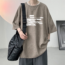 风复古亚麻短袖男棉麻t恤男半袖ZT71445-P35，男装T恤，电商A040