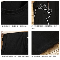 BX25166-P20港风运动汗背心男大码汗衫男无袖T恤男砖墙挂拍，男装T恤，电商A040A