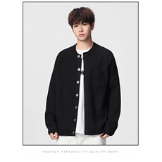 MM222-P75美式宽松休闲简约开衫毛衣针织外套，女装针织衫/毛衣，星座617A-2