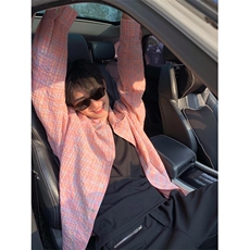 【网图有货】泡泡纱格子衬衫男款色织格纹长袖衬衣T13CC-P42，男装衬衫，星座1007（原301D）