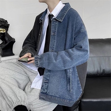 潮流夹克潮男春季牛仔夹克JW329P55，男装夹克，星座1116-2