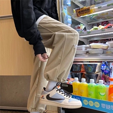 摇粒加绒秋冬休闲裤厚款K2997P38，男装休闲裤，星座1116-2