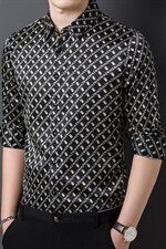 BB1811钱塘2020-2新款休闲男士衬衫宽松长袖衬衣P300，男装衬衫，钱塘207-2