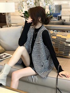 小香风马甲配包包三件套,女装马夹,维多利亚