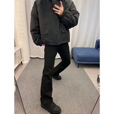 cleanfit弹力纯色修身直筒牛仔裤修身窄版直筒裤显瘦加绒65，男装牛仔裤，星座310A-4