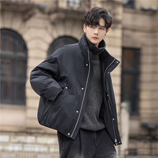 设计师款羽绒服夹克男冬装新款极简风防寒羽绒外套2599-P350控668，男装夹克，电商A355（原A415）