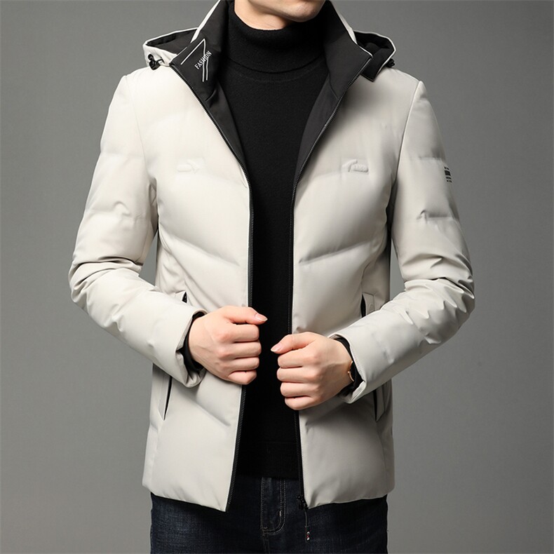 QLM-F152055冬季男士羽绒服保暖外套修身潮流帅气P260,男装羽绒服,电商B360