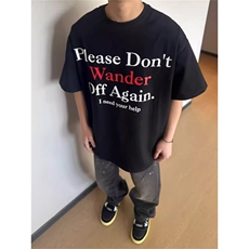 美式重磅黑色短袖T恤男夏季2025新款宽松潮牌高级感情侣上衣ins，男装T恤，星座506A