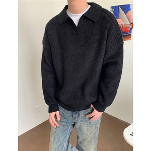 MY04 高品质翻领套头毛衣 P82图片