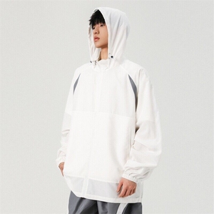 GENIOLAMODE户外冰丝防晒服男士夏季新款轻薄透气皮肤衣速干外套图片
