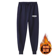 现货足，转化高，秋冬季加绒运动裤，休闲加绒裤！K813，女装休闲裤，星座211-2