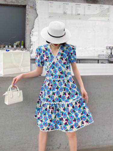 碎花连衣裙，女装连衣裙，玩美