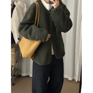 有货。。布写者摇粒绒外套男女JF001-P75