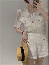 订制工艺面料小香套装，女装职业装，驿谷