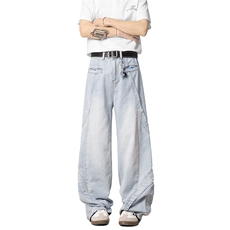 K37357-尺码S-2XL-P70-X98-克重：350g-无影墙-牛仔裤，男装牛仔裤，电商A310