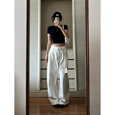 美式复古腰带弯刀男女牛仔裤潮流设计宽松休闲裤XA189-P57，男装牛仔裤，星座208-5