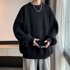 毛衣慵懒潮牌ins嘻哈时尚保暖宽松针织衫MY05684-P50，男装针织衫/毛衣，星座308B-2