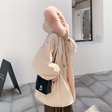 冬季工装派克收腰棉衣泡泡袖棉服外套8148A浙宝100-556，女装棉衣/棉服，金十上