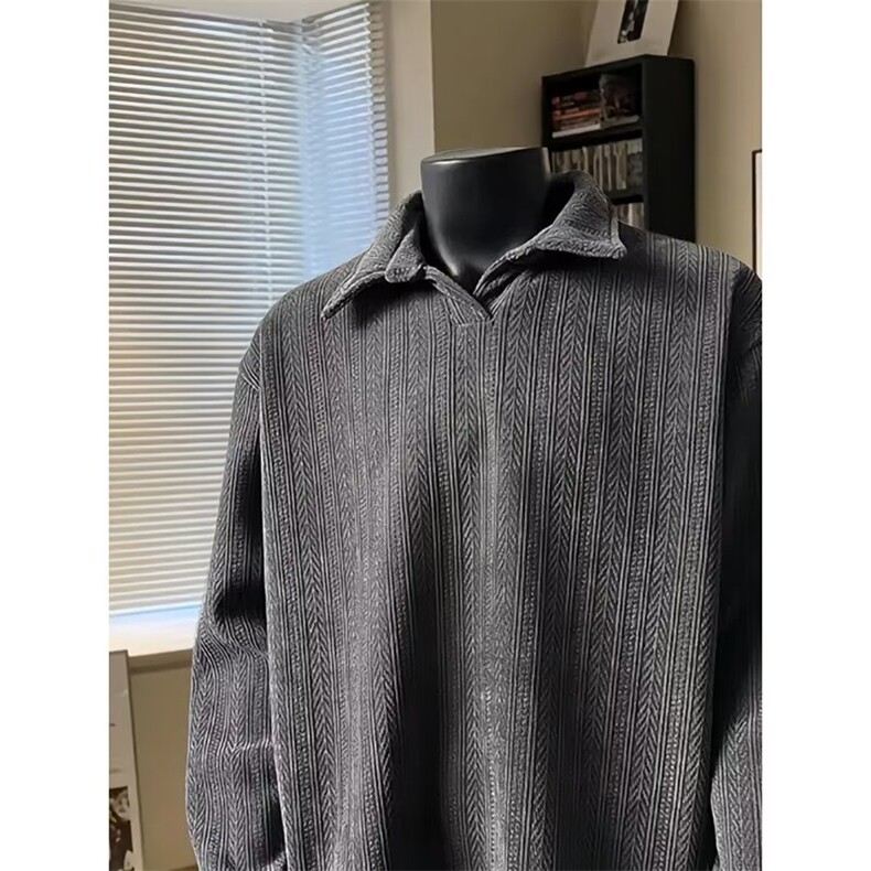 DB153-批45新款polo衫男生穿搭上衣宽松长袖体恤T,男装Polo衫,星座603-2