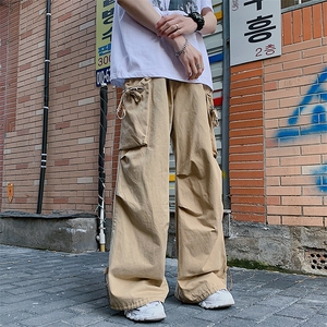 美式潮牌工装裤男2024春季新款高街复古宽松休闲裤现货 K7706-P63图片