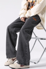 8XL-M特大码牛仔裤男宽松直筒裤子加肥加大码K908P50控68，男装牛仔裤，电商D206-1
