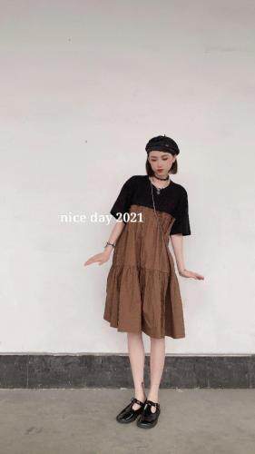 拼接连衣裙上身好看，女装连衣裙，DFC 大帆船