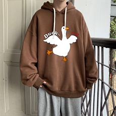 纯棉连帽卫衣男大码运动帽衫宽松薄WY2273-P35，男装卫衣，电商A040