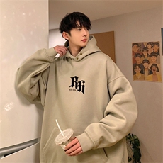 供抖音丶重磅高品棉350克排扣连帽Rh卫衣LW6075-特p58控78，男装卫衣，星座508（原C305）