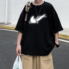 Q11111-P30春夏季七分袖t恤男大码五分袖男短袖中袖，男装T恤，电商A040