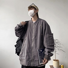 A750-P58vintage美式复古工装夹克男潮牌宽松原宿风棒球服外套，男装夹克，星座512-6