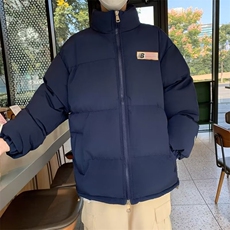 美式新款旗帜棉衣外套男女冬季潮宽松加厚保暖面包服棉袄，男装棉衣，星座506A