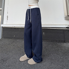 美式高街潮牌男女运动休闲裤直筒宽松卫裤慵懒显瘦休闲长裤子，男装休闲裤，电商A486