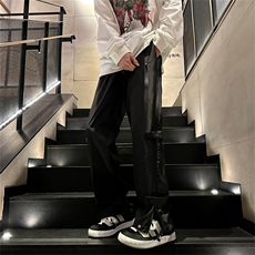 K8021/P40新款现货港风户外机能防水冲锋裤男开叉拉链休闲裤，男装休闲裤，电商A141